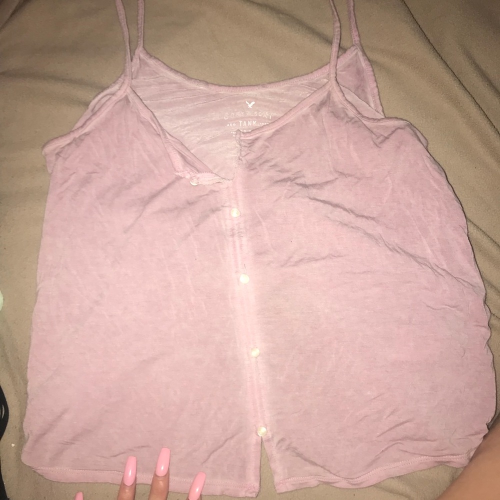 Mauve soft and sexy tank
